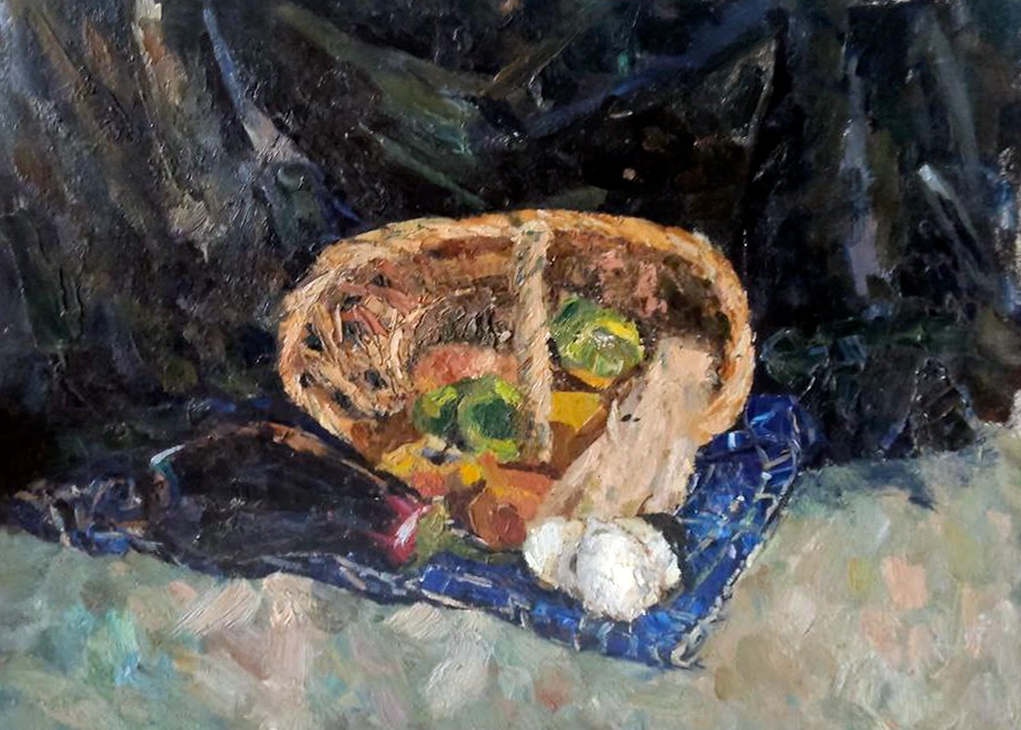 Still Life with an Aubergine